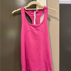 Pink Racerback Tank Top